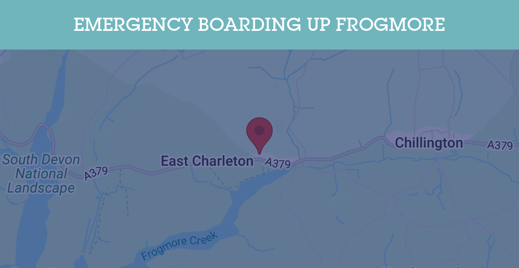 Emergency Boarding Up Services in Frogmore - AL2