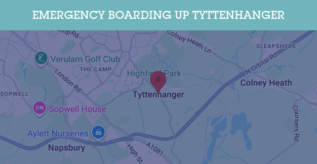 Emergency Boarding Up Services in Tyttenhanger - AL4